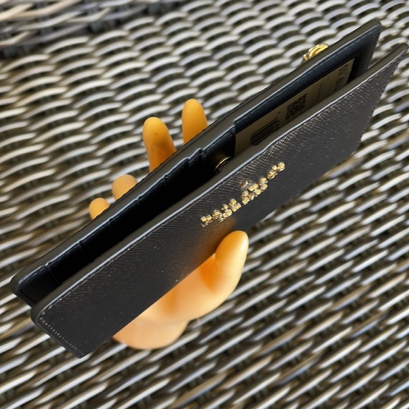 Kate Spade Staci Large Slim Bifold Wallet Black - Picture 3 of 16